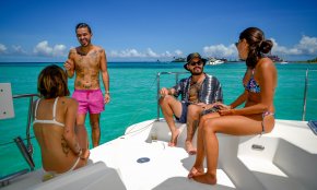 Cancun private catamaran